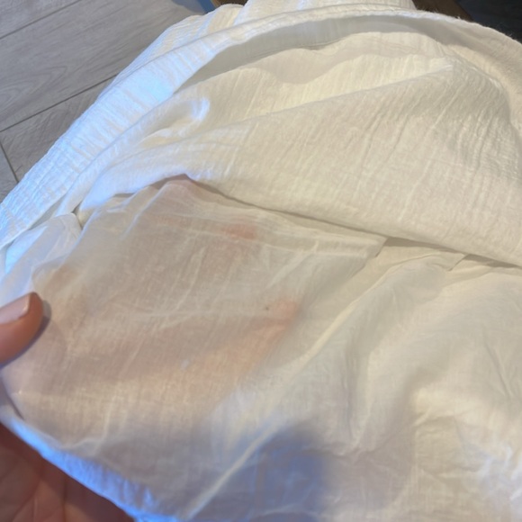 Vineyard Vines gauzy cotton drop waist shirt dress - Picture 12 of 13